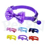 Bow Tie Cat Collar With Bell (1 Piece)