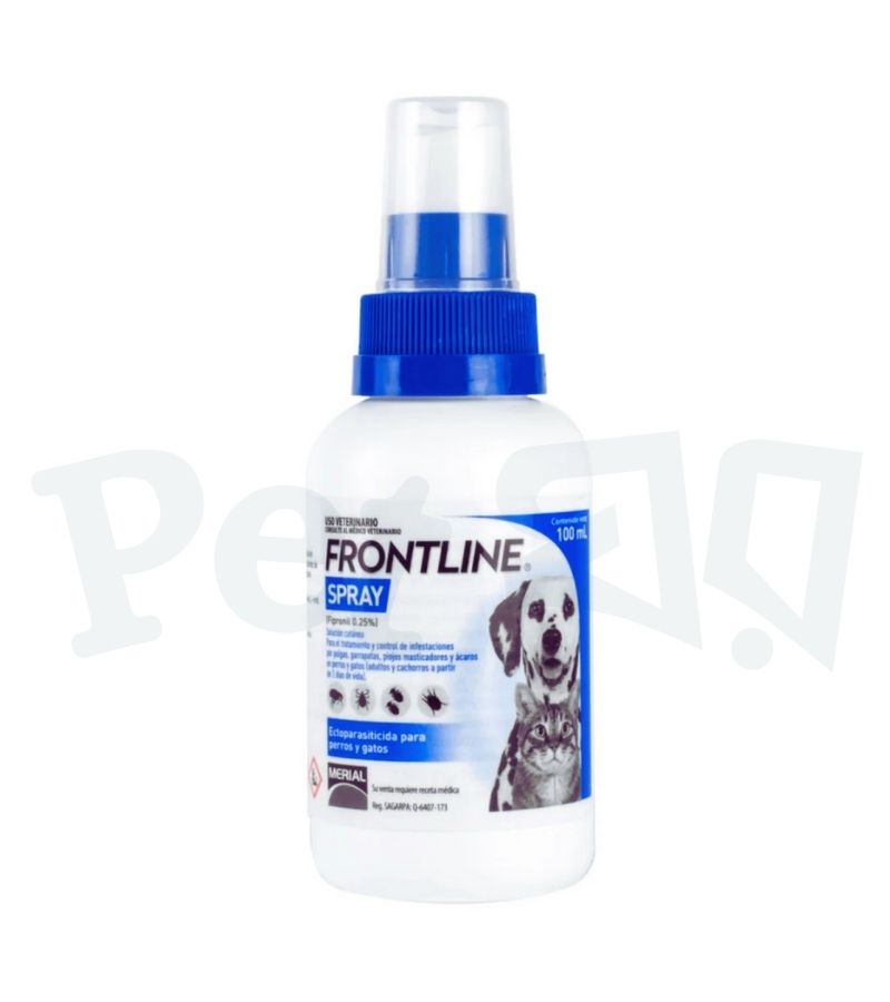Frontline Spray Fipronil 0.25g Tick & Flea Spray 100ml for Cats & Dogs Frontline Spray Fipronil 0.25g Tick & Flea Spray 100ml for Cats & Dogs - Image 1