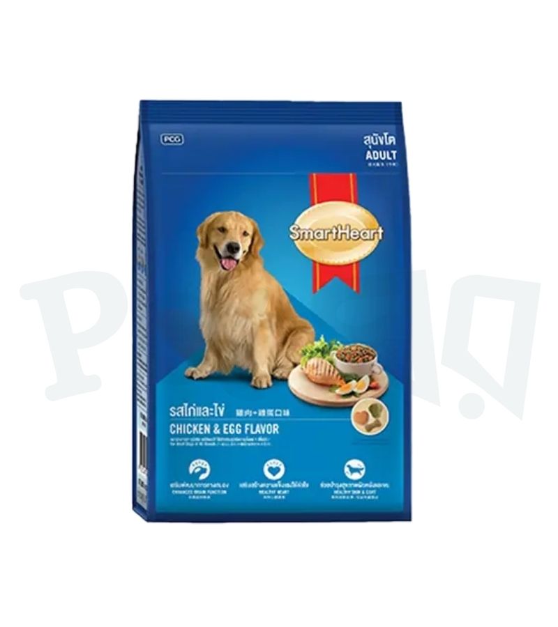 SmartHeart Adult Dog Food Chicken & Egg 3kg SmartHeart Adult Dog Food Chicken & Egg 3kg - Image 1